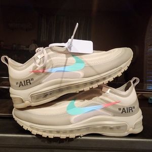 Off white x nike air max 97 'menta'